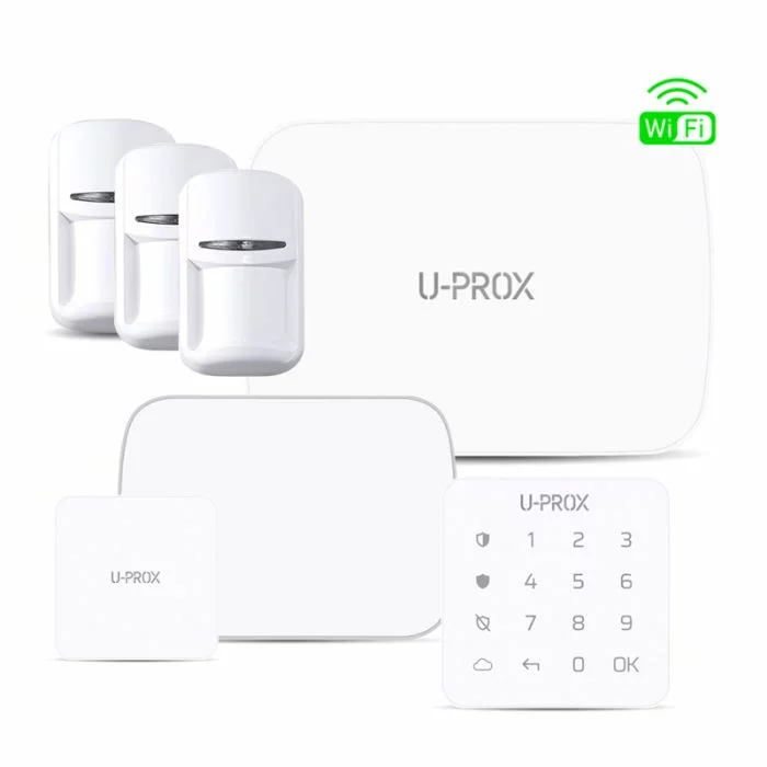 SMART9394 U-Prox Wireless Kit with 3 PIR White