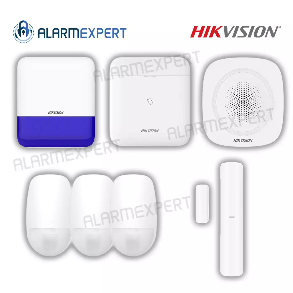 Hikvision Ax Pro Kit with 3x PIR Detector and 1x Reed Switch