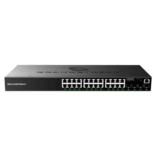 Grandstream GR-GWN7803P Enterprise Layer 2+ Managed Network Switch - 24 Ethernet Ports, 4 SFP Ports