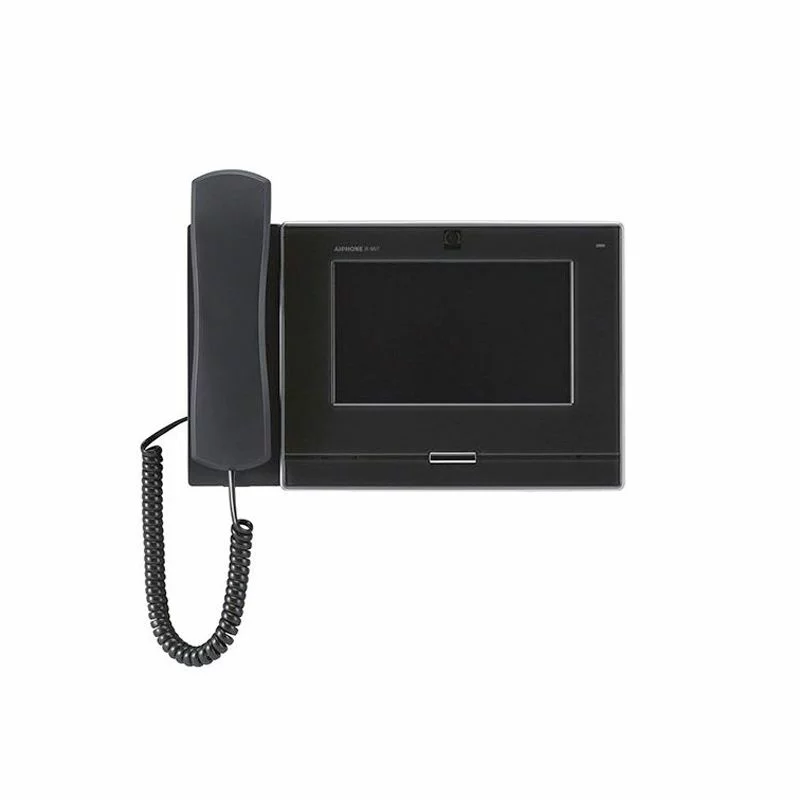 Aiphone IX Series 2- 7" Master Station With Handset, Black IX-MV7-HB