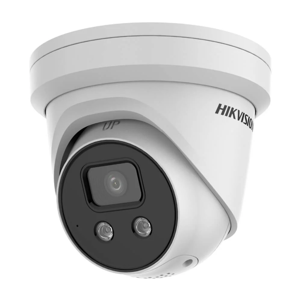 Hikvision 6 MP AcuSense Strobe Light and Audible Warning Camera Turret DS-2CD2366G2-ISU/SL