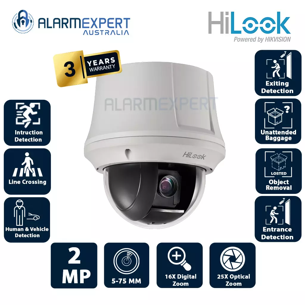 HiLook 2 MP 15X Powered by DarkFighter Network Speed Dome PTZ-N4215-DE3