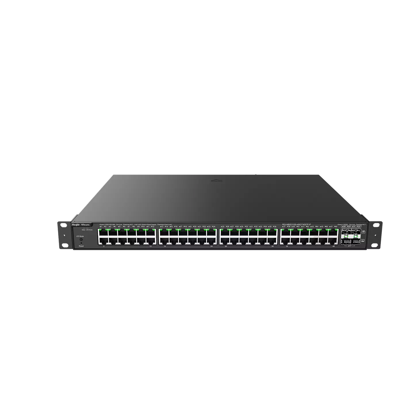 Ruijie 52-Port Gigabit Layer 2 Cloud Managed PoE Switch RG-NBS3100-48GT4SFP-P