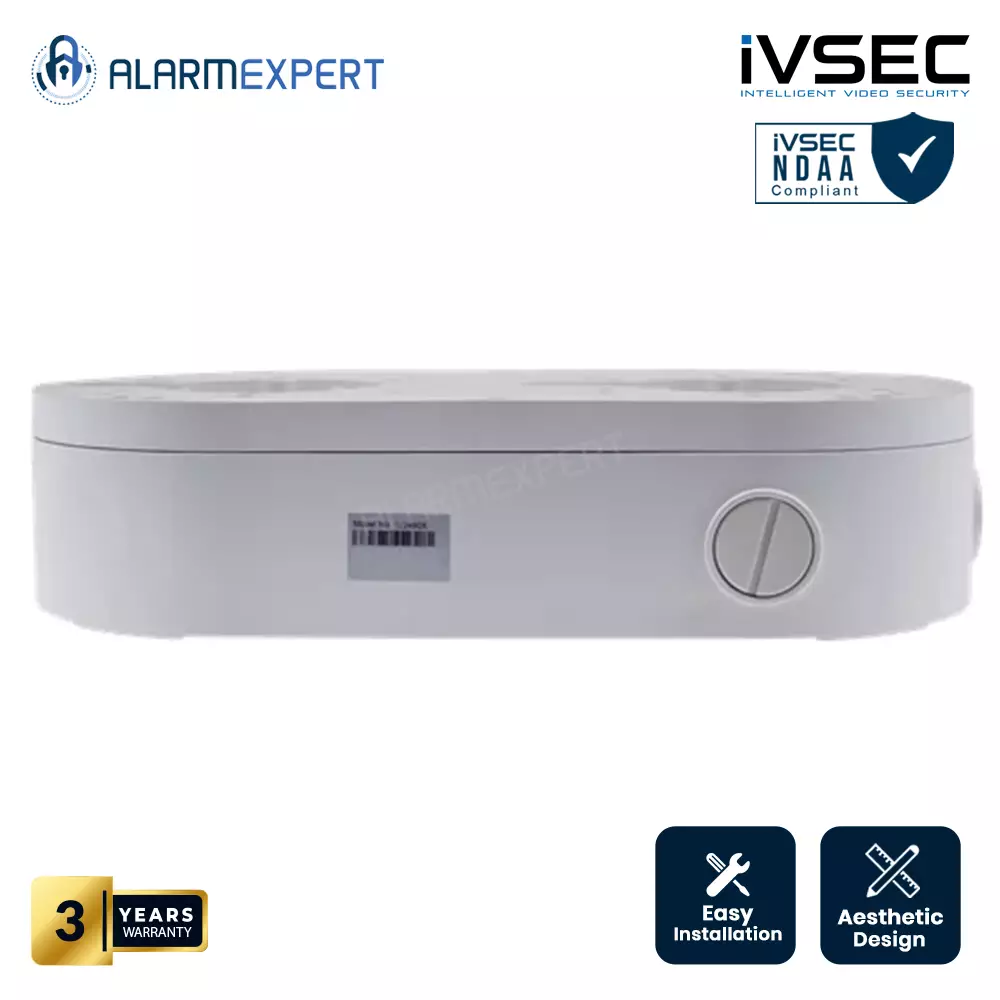 IVSEC Junction Box Passive POE Splitter For Dual Cameras IV2490X