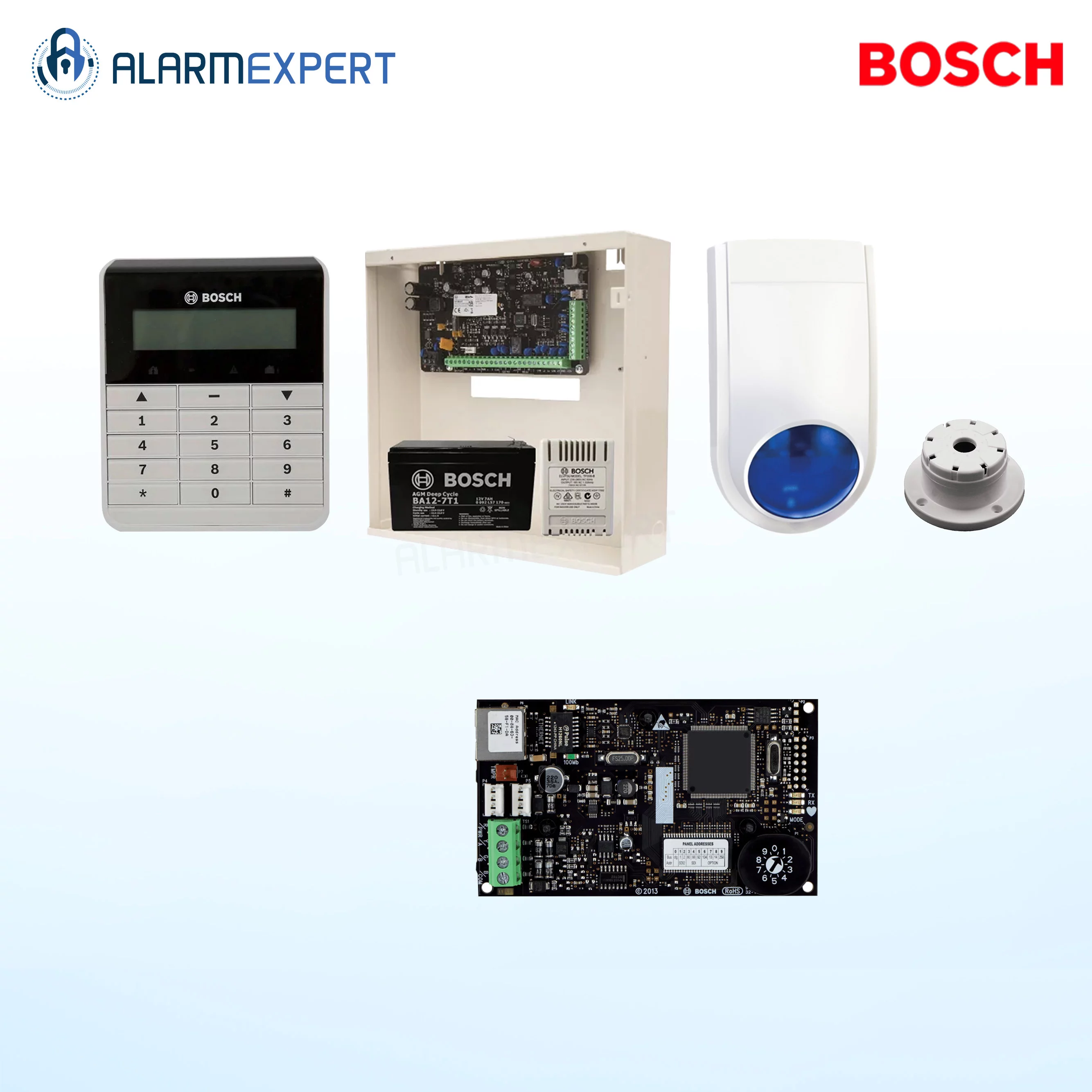Bosch Solution 2000 IP + No Detector + Text Keypad