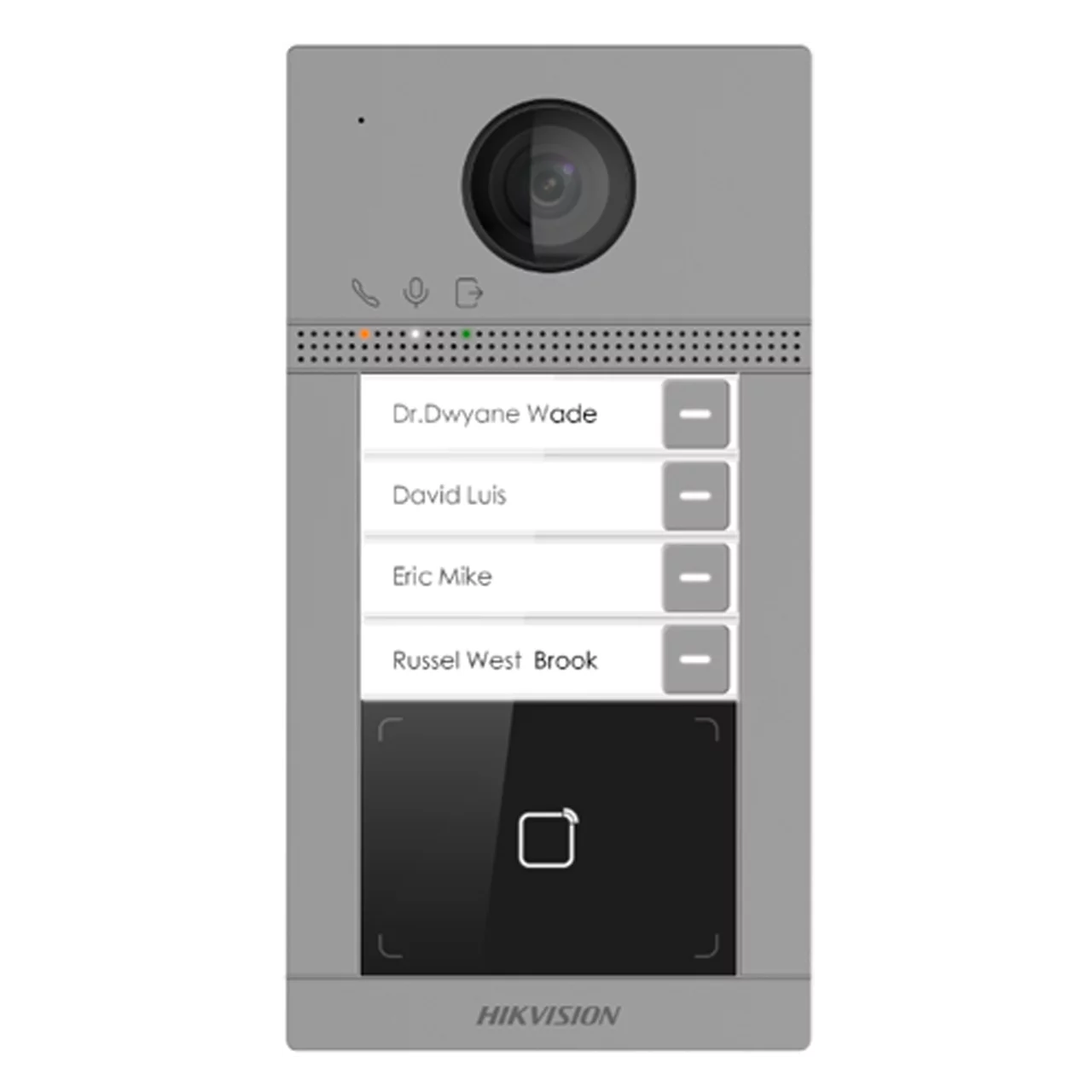 Hikvision 4 Button Metal Villa Door Station DS-KV8413-WME1(B)