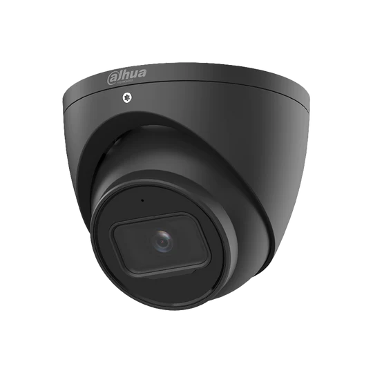 Dahua 4MP WizSense Fixed Starlight Turret Black Camera DH-IPC-HDW3466EMP-S-AUS-BLK