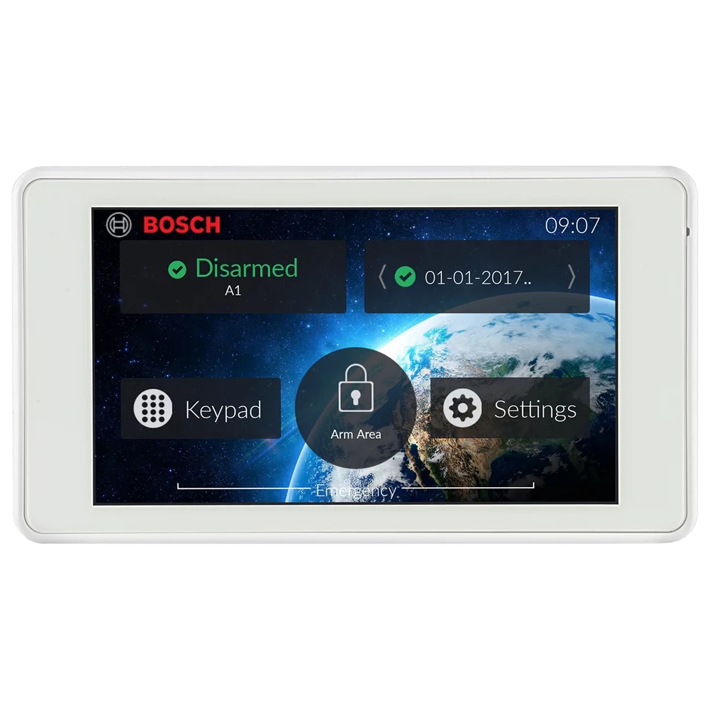 Bosch 2000/3000 5" Hi-Res Colour Touch Screen Keypad IUI-SOL-TS5
