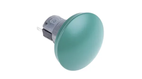 Smart Metal Pushbutton Switch Only Green Domed Head SMART8120G