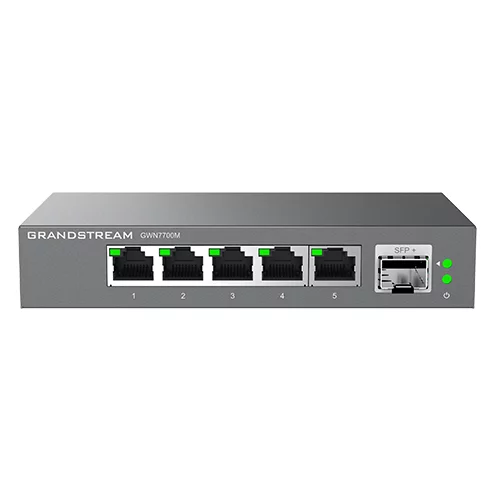 Grandstream Unmanaged 2.5 Multi-Gigabit Switch, 5 X 2.5 Gige, 1 X Sfp+