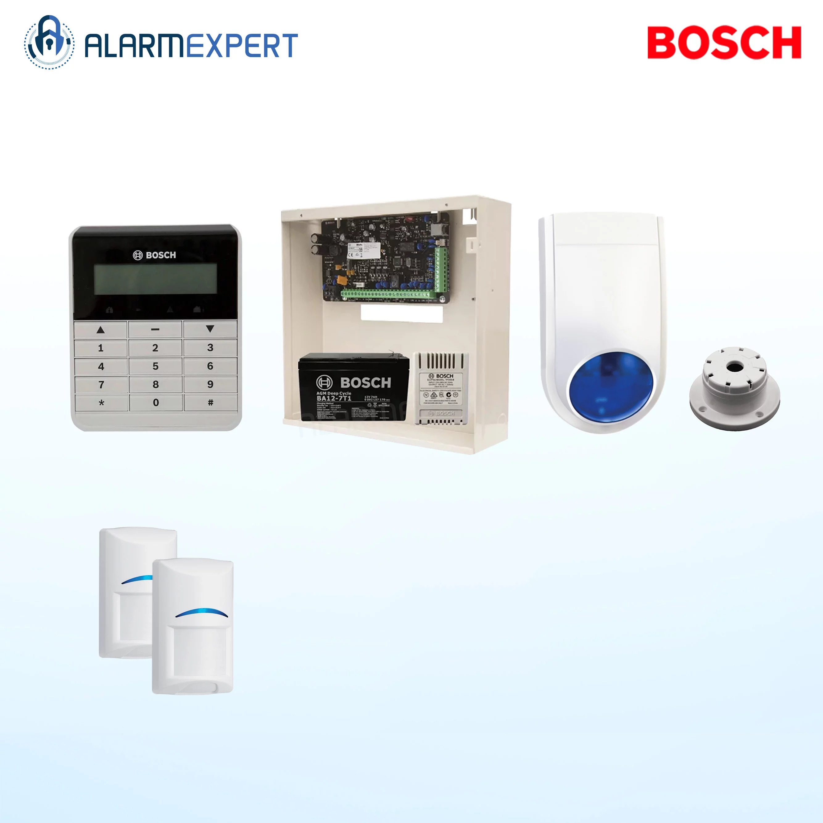 Bosch Solution 2000 + 2 QUADs + Text Keypad