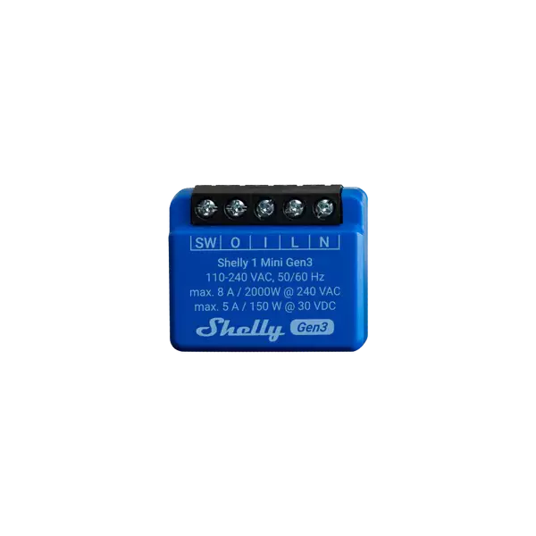 Shelly 1 Mini Gen 3 SH-SHELLY1-M