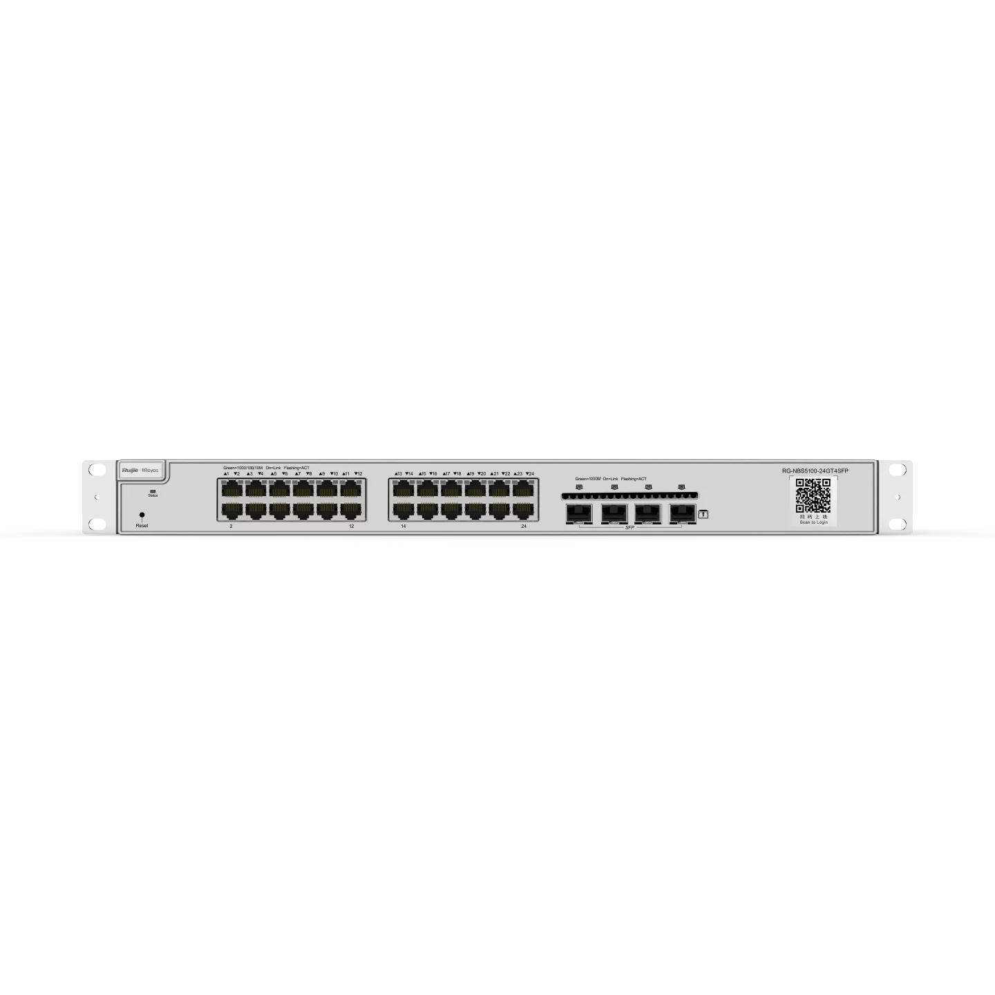 Ruijie Reyee RG-NBS5100-24GT4SFP, 28-Port Gigabit Layer 3 Non-PoE Switch