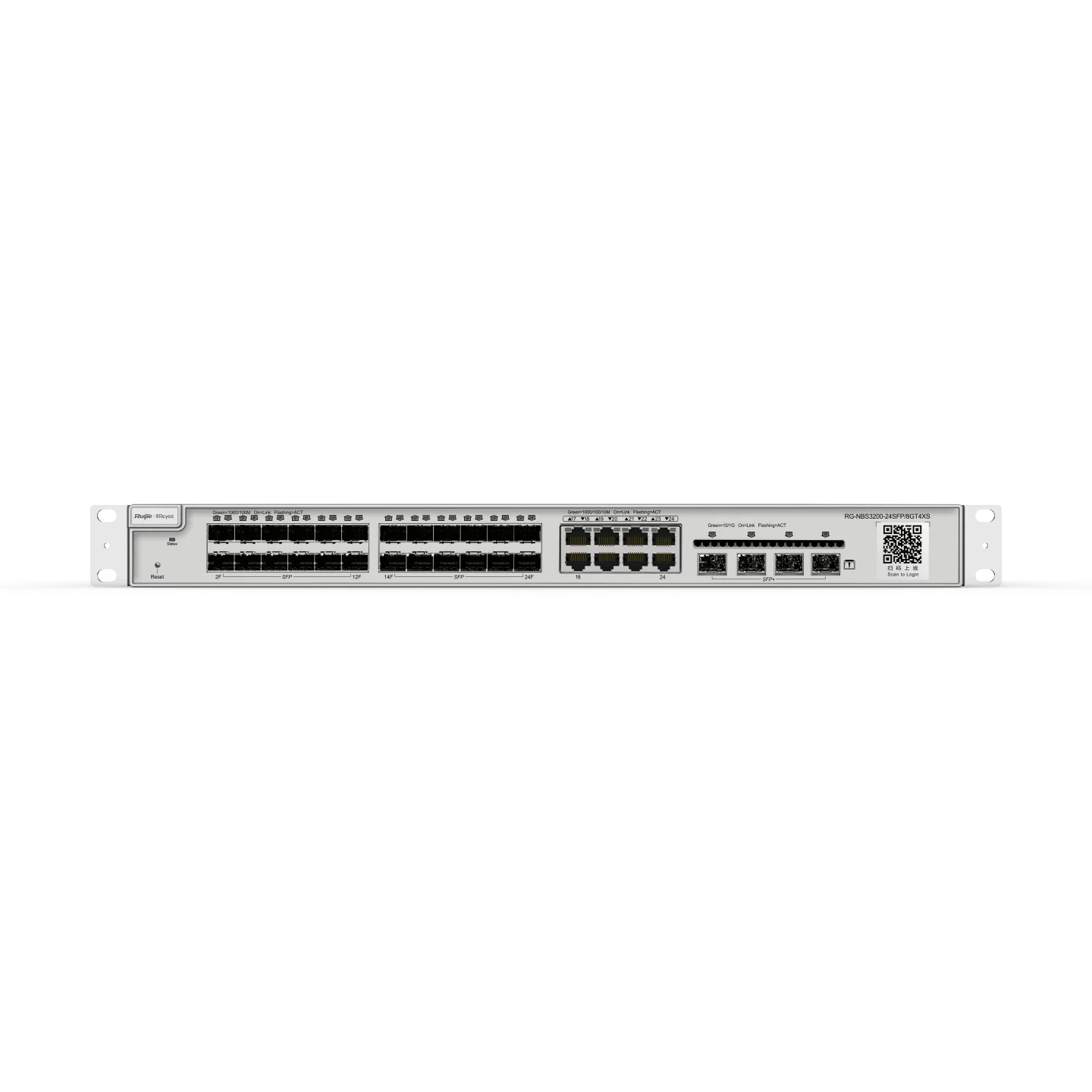 Ruijie Reyee RG-NBS3200-24SFP/8GT4XS, 24-Port Gigabit Managed L2 Switch