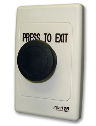 Smart 2000 Series Black Mushroom Button SMART4342B