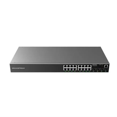 Grandstream GR-GWN7802 Enterprise Layer 2+ Managed Network Switch, 16 X GIGE, 4 X SFP