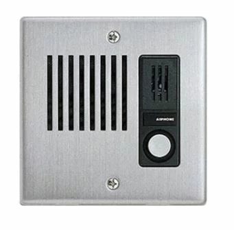 Aiphone LEF - LEM Series Stainless Steel Faceplate Audio Door Station LE-DA
