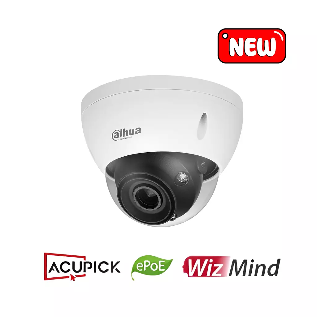 Dahua 4MP IR Vari-focal Vandal-proof Dome WizMind Network Camera - DH-IPC-HDBW5442E-Z4E