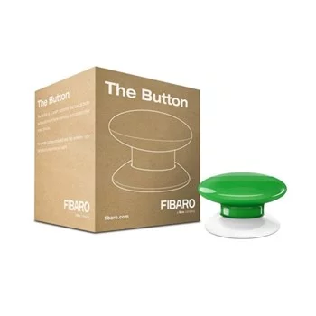 Fibaro Z-Wave FGPB-101-5 Button Green