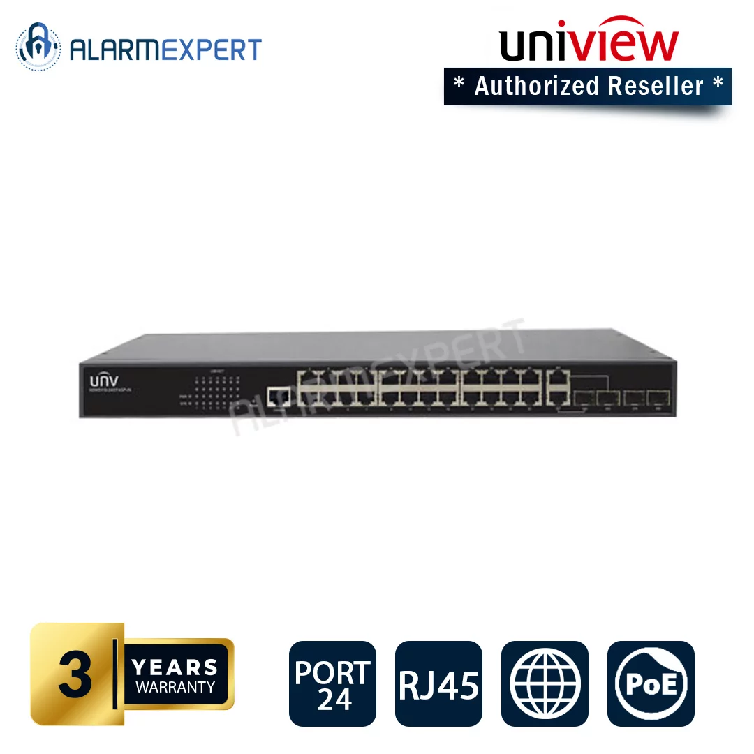 Uniview NSW5110 Series Ethernet Switches 24 ports NSW5110-24GT4GP-IN