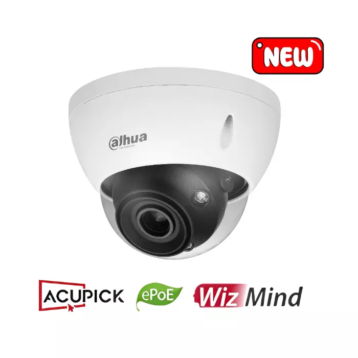Dahua 4MP IR Dome Lens 2.7 mm–12 mm WizMind S Series IP Camera DH-IPC-HDBW5442E-ZE