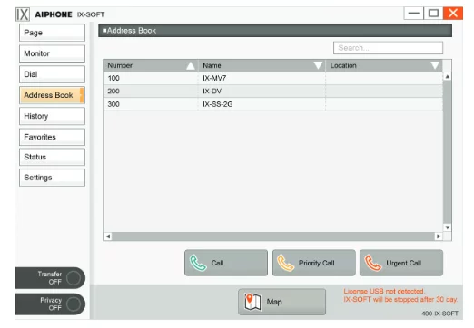 Aiphone IX Series IP Software Master Station IX-SOFT