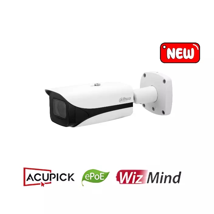 Dahua 8MP IR Bullet WizMind S Series Lens 2.7–12 mm IP Camera DH-IPC-HFW5842E-ZE-S3