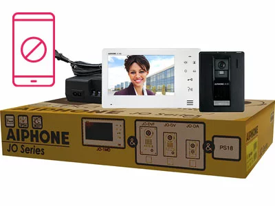 Aiphone Monitor & Hands-Free Color Video Intercom Set JOS-1A