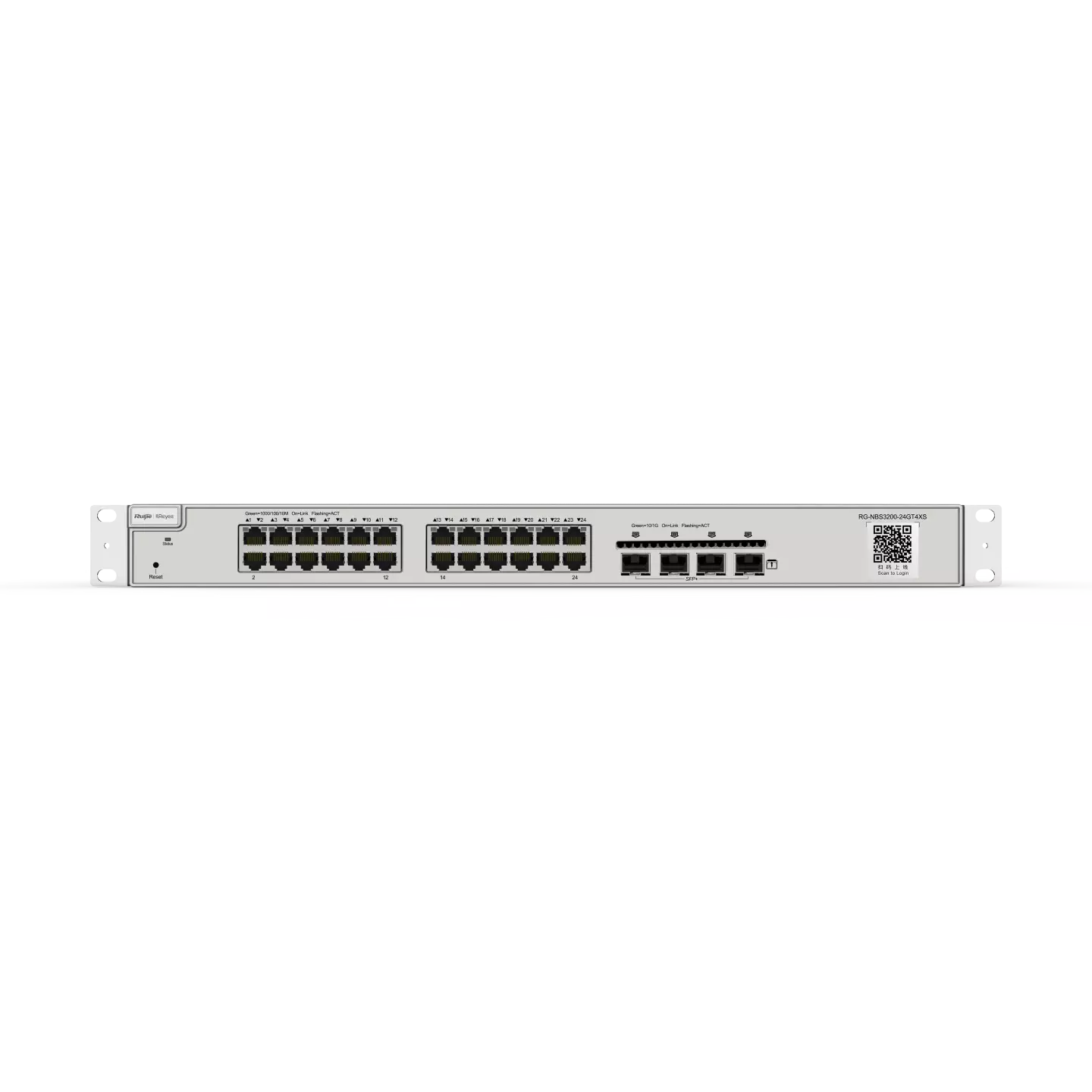 Ruijie 24-port Gigabit Layer 2 Managed Switch, 4 * 10G Uplinks RG-NBS3200-24GT4XS