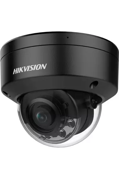 Hikvision 6 MP Smart Hybrid Light ColorVu Motorized Dome Network Camera Colour Black - DS-2CD2767G2HT-LIZS(BLACK)