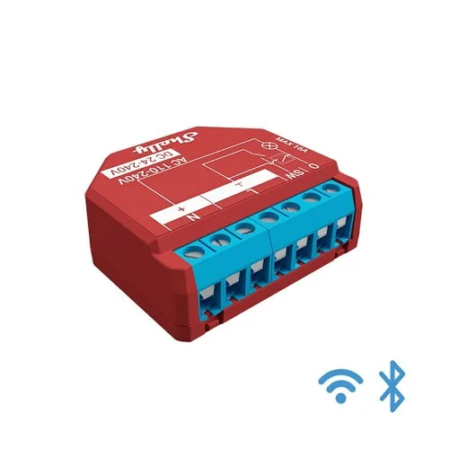 SH-SHELLY1PM+ WiFi-operated relay switch, 1 channel 16A, with Power Metering