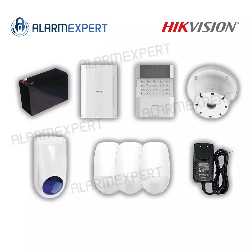 Hikvision Hybrid Pro Kit Full  With 3 PIRS