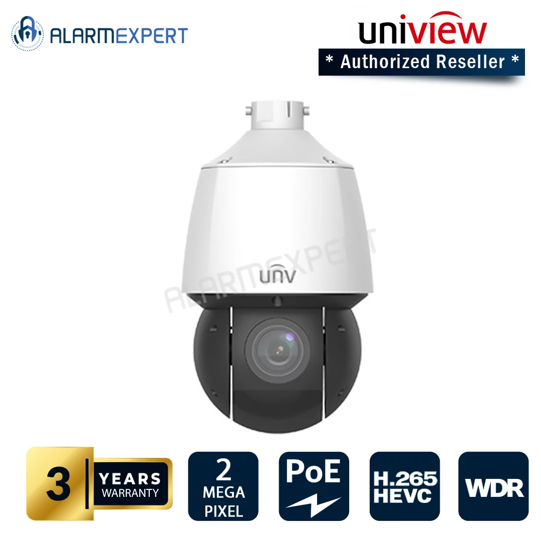 Uniview 4MP 25x Lighthunter Network PTZ Dome Camera IPC6424SR-X25-VF