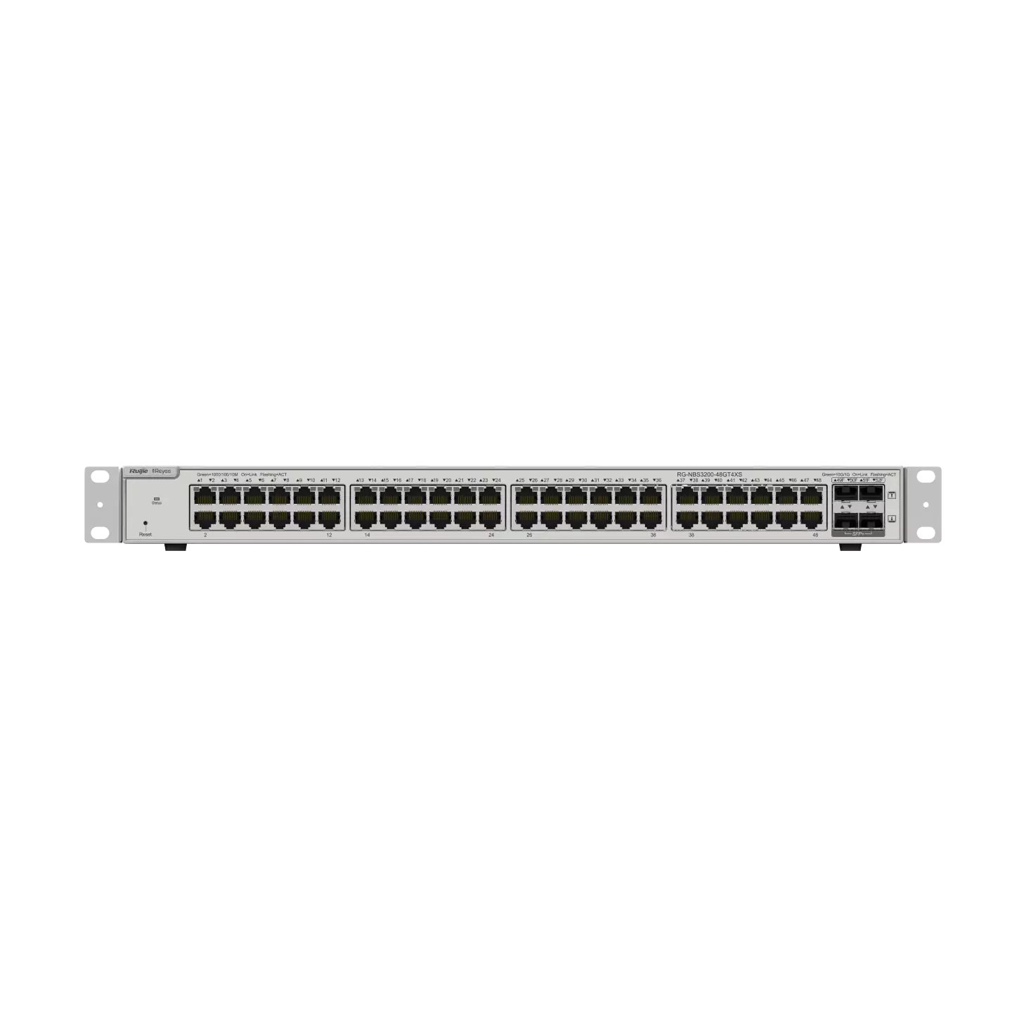 Ruijie 48-Port Gigabit Layer 2 Managed Switch, 4 * 10G Uplinks RG-NBS3200-48GT4XS