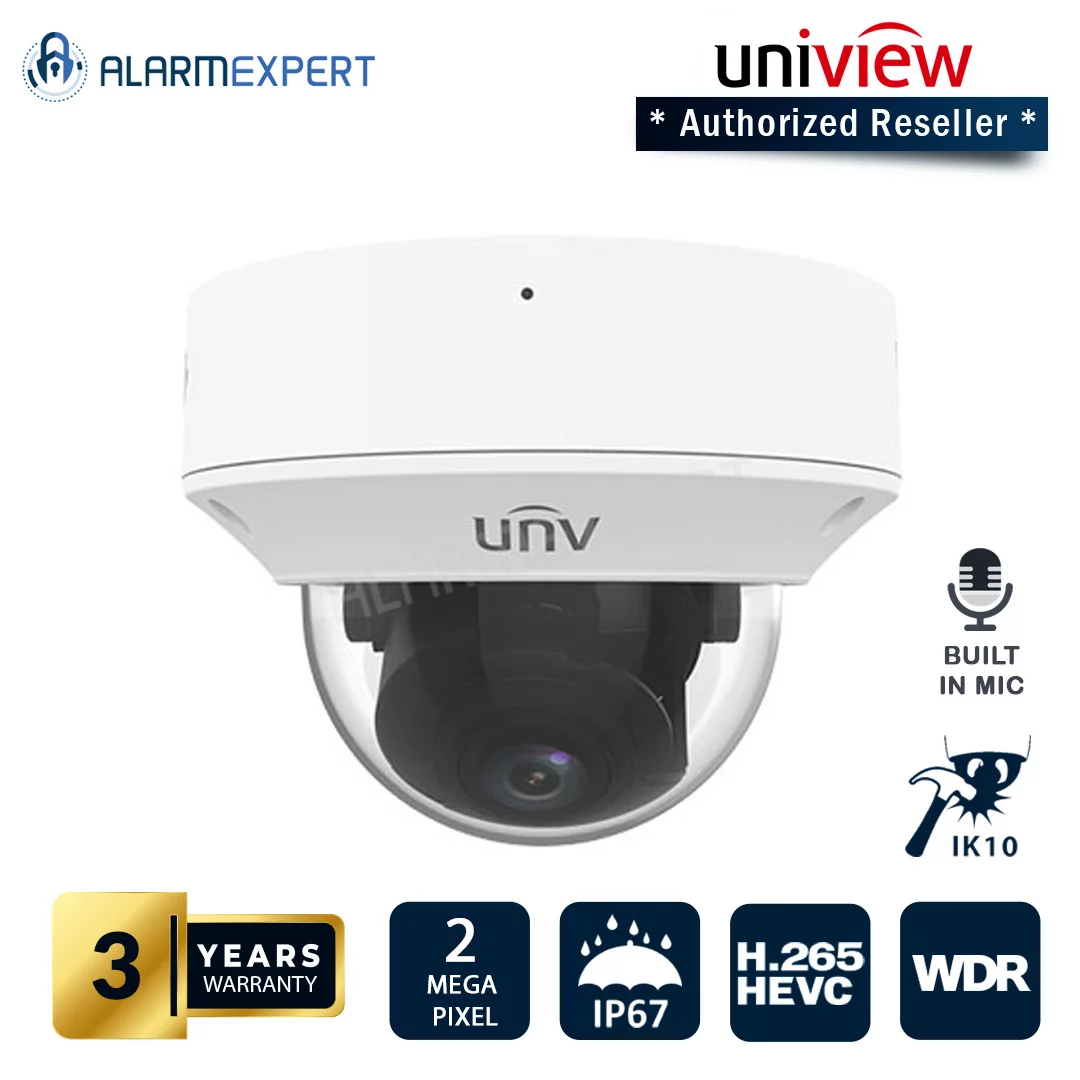 UNV 2MP HD LightHunter IR VF Dome Network Camera IPC3232SB-ADZK-I0