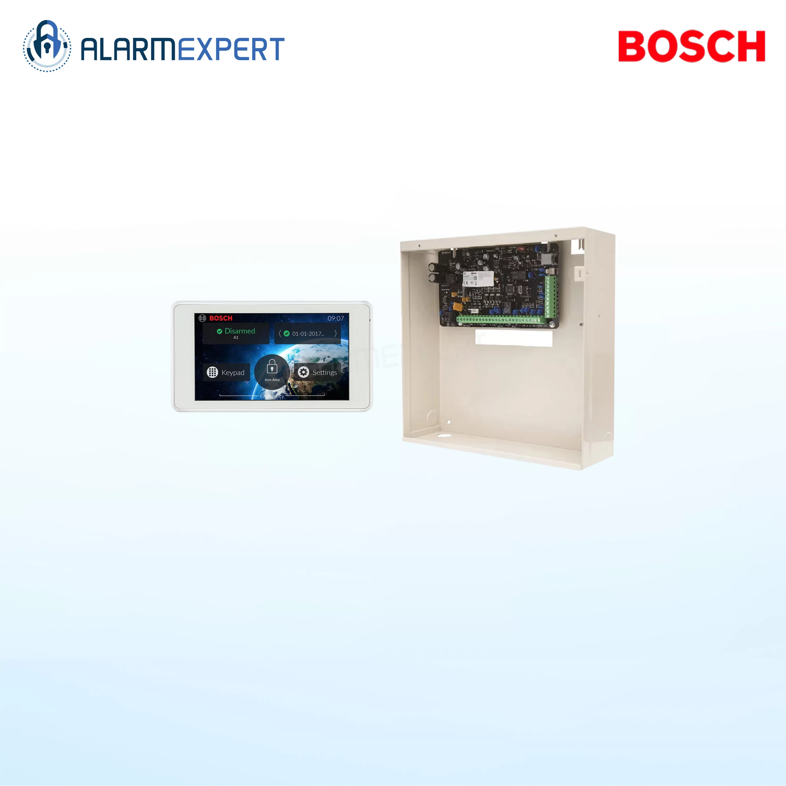 Bosch Solution 2000 Upgrade Kit + 5" Touchscreen Keypad S2K-TS5