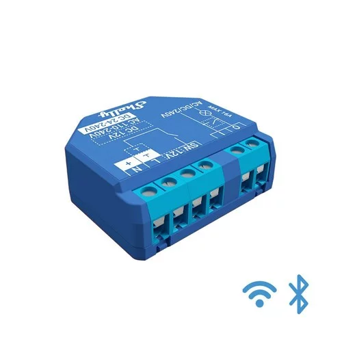 SH-SHELLY1+ WiFi-operated relay switch, 1 channel 16A