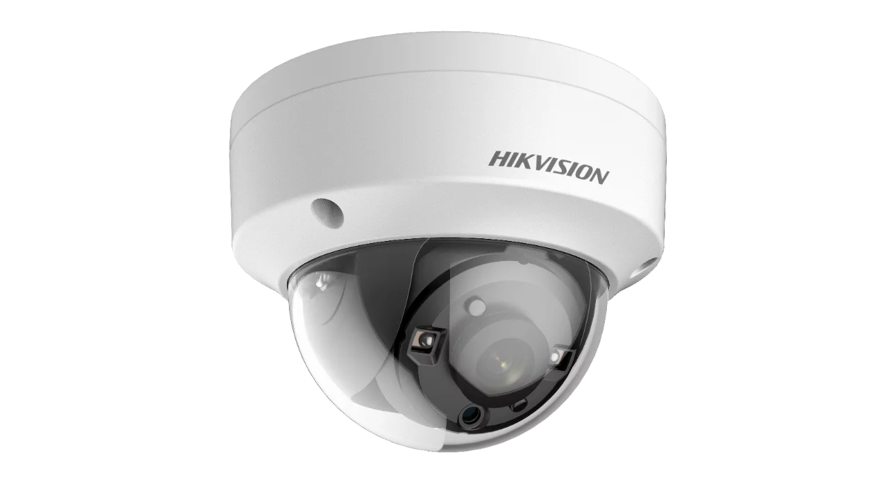 Hikvision 5 MP Ultra Low Light Vandal Fixed Dome Camera DS-2CE57H8T-VPITF