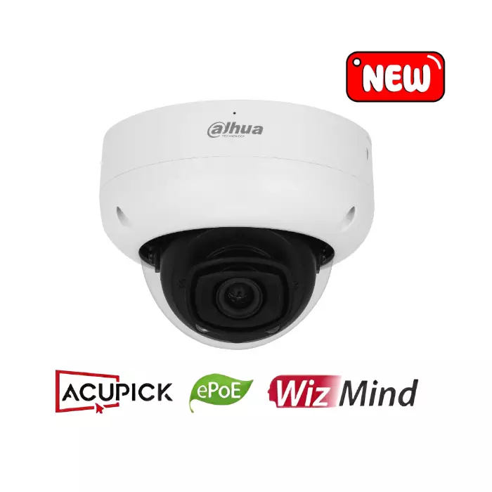 Dahua 4MP IR Lens 2.8mm Vandal-proof Dome WizMind S Series IP Camera DH-IPC-HDBW5442R-ASE