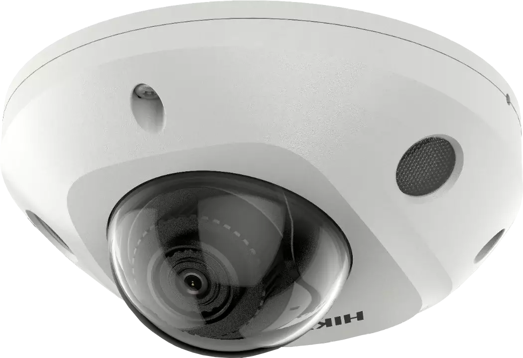 Hikvision 6 MP AcuSense Built-in Mic Fixed Mini Dome Network Camera DS-2CD2566G2-IS