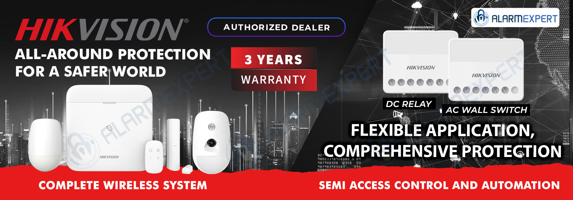 to Alarm Expert Security Systems and IT products Australia