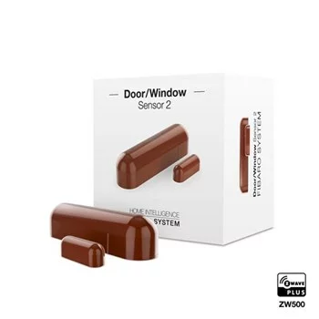 Fibaro - FGDW-002-6 Z-Wave Door Sensor Tan