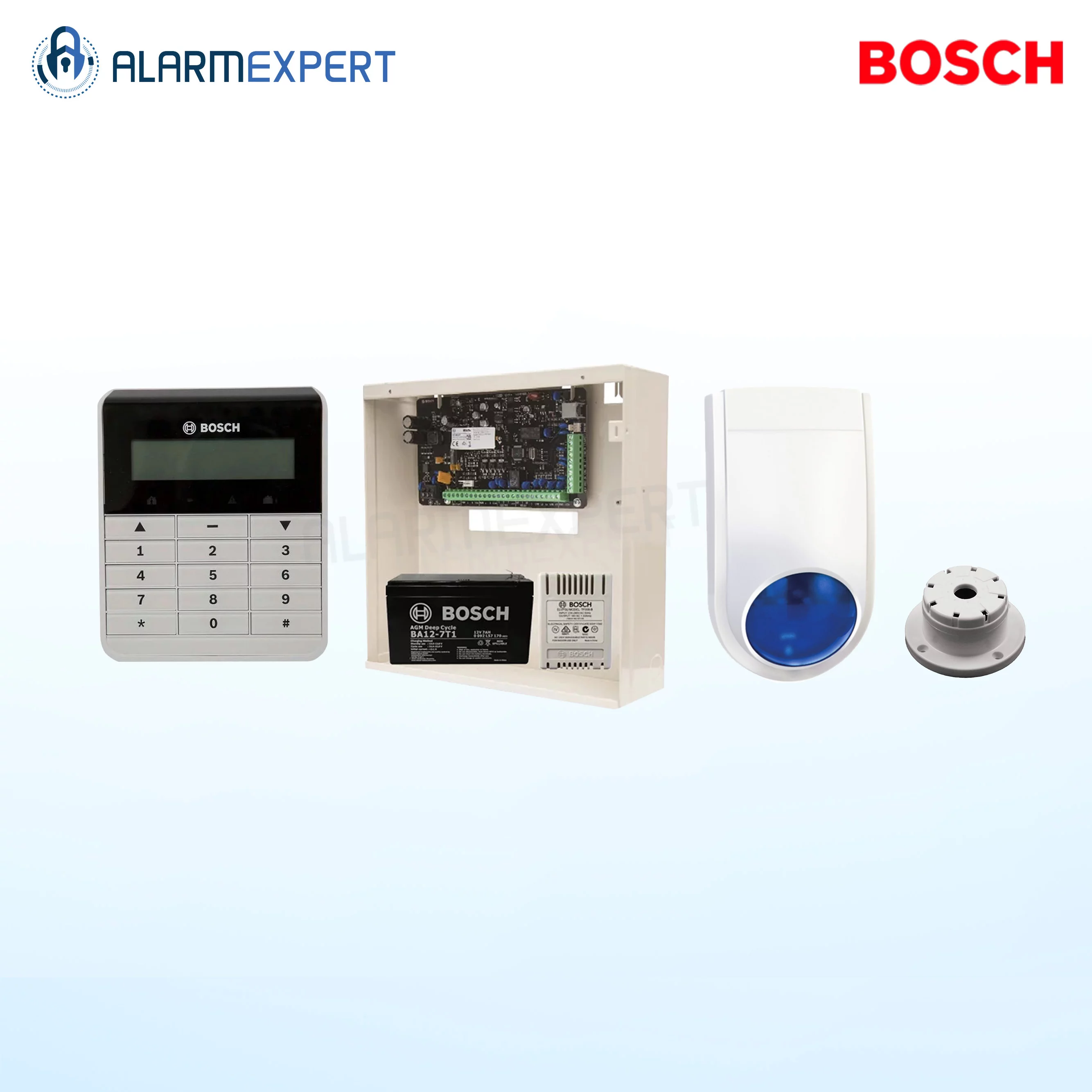 Bosch Solution 2000 NO DETECTOR KIT + Text  Keypad