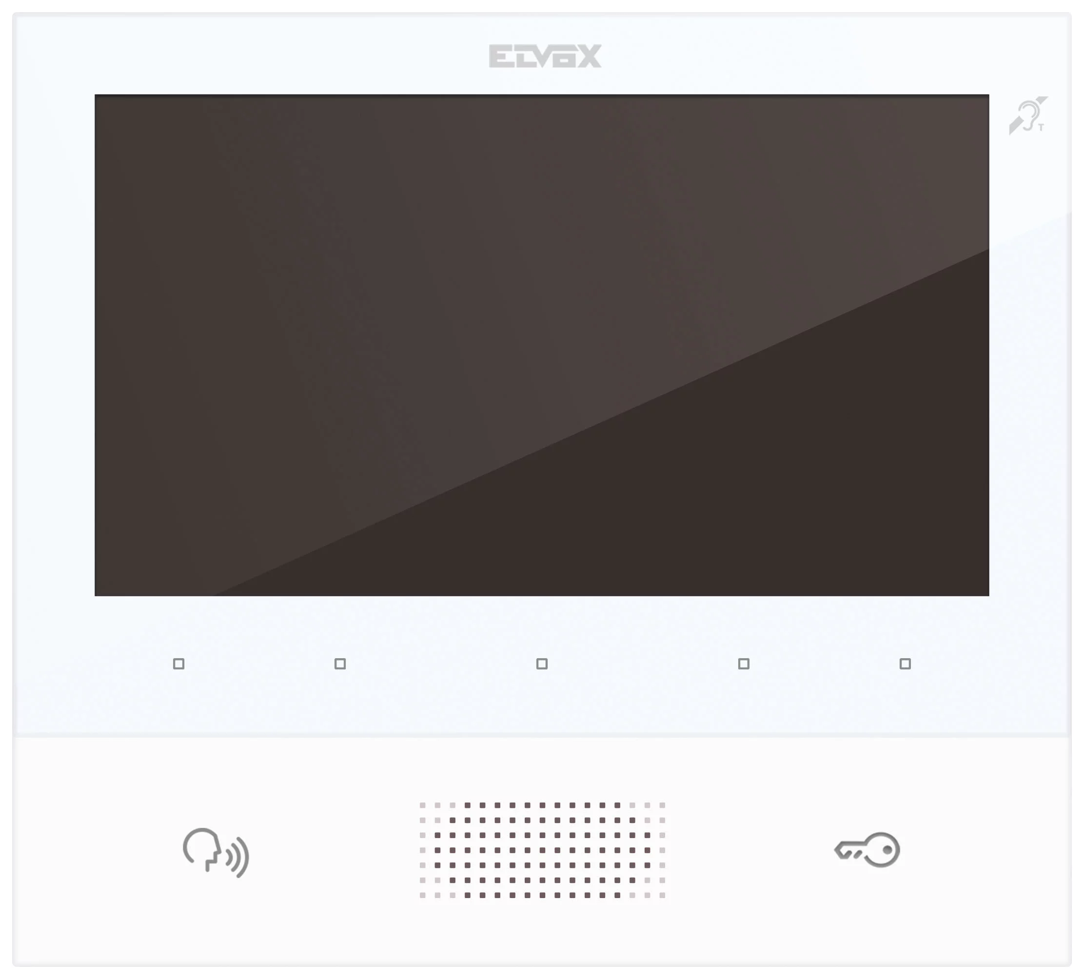 Elvox Tab 7 2F+ hands-free video entryph white ELV40505