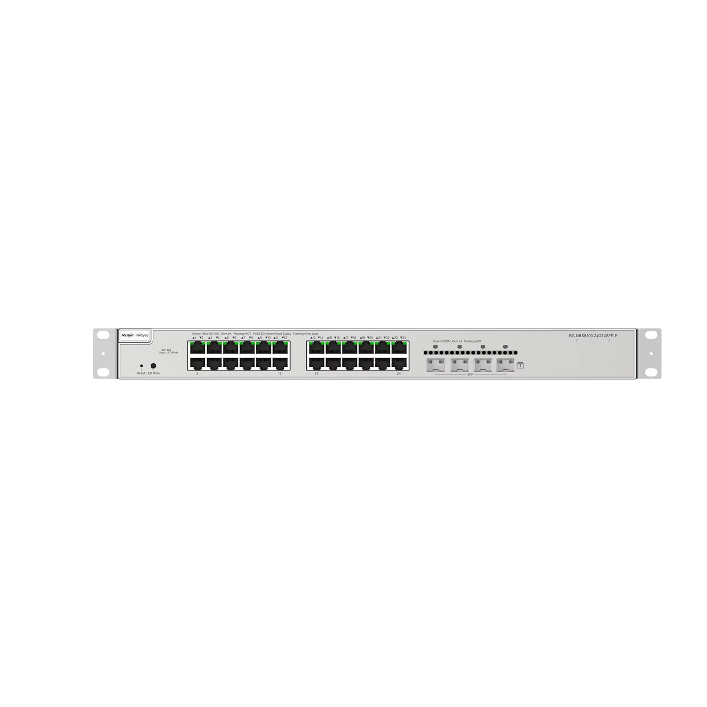 Ruijie 28-Port Gigabit Layer 3 PoE Switch RG-NBS5100-24GT4SFP-P