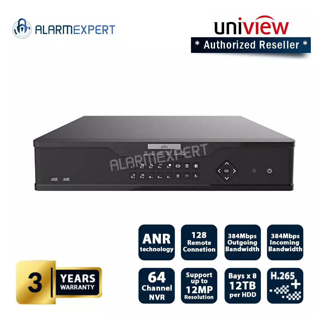 Uniview 64CH up to 10TB 384Mbps NVR308-64X