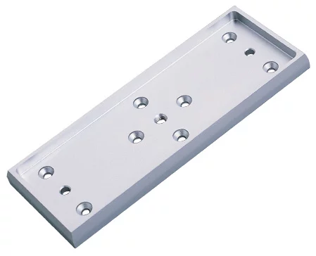 LOX AMGB1-12 Glass Door U-bracket for 12mm Glass, Incl. Dress Plate, for EM5700 Non Monitored