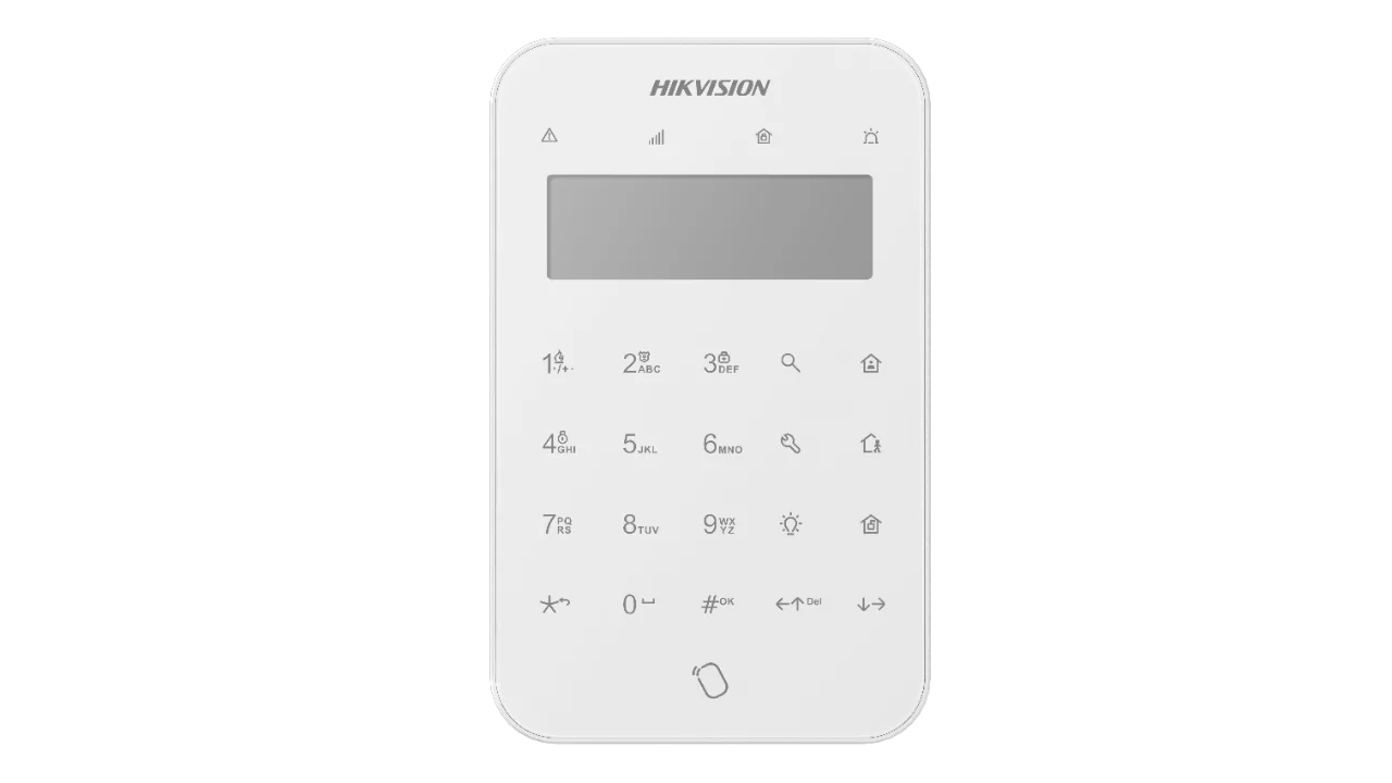 Hikvision Wireless LCD Keypad DS-PK1-LT-WB