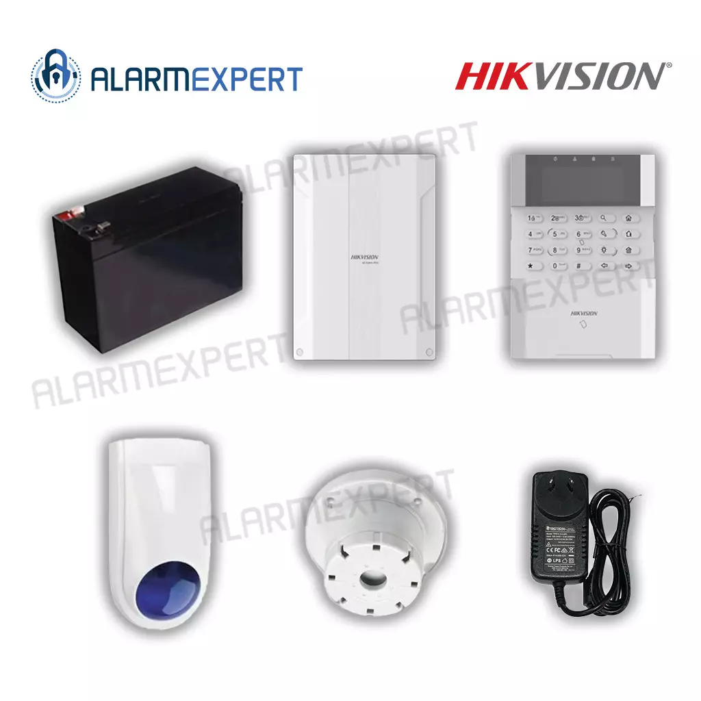 Hikvision Hybrid Pro Upgrade Kit Full Accessories