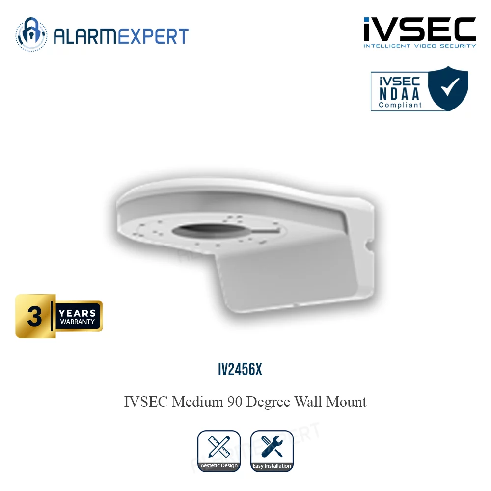 IVSEC IV2456X Medium 90 Degree Wall Mount For NC312X* And NC512X*
